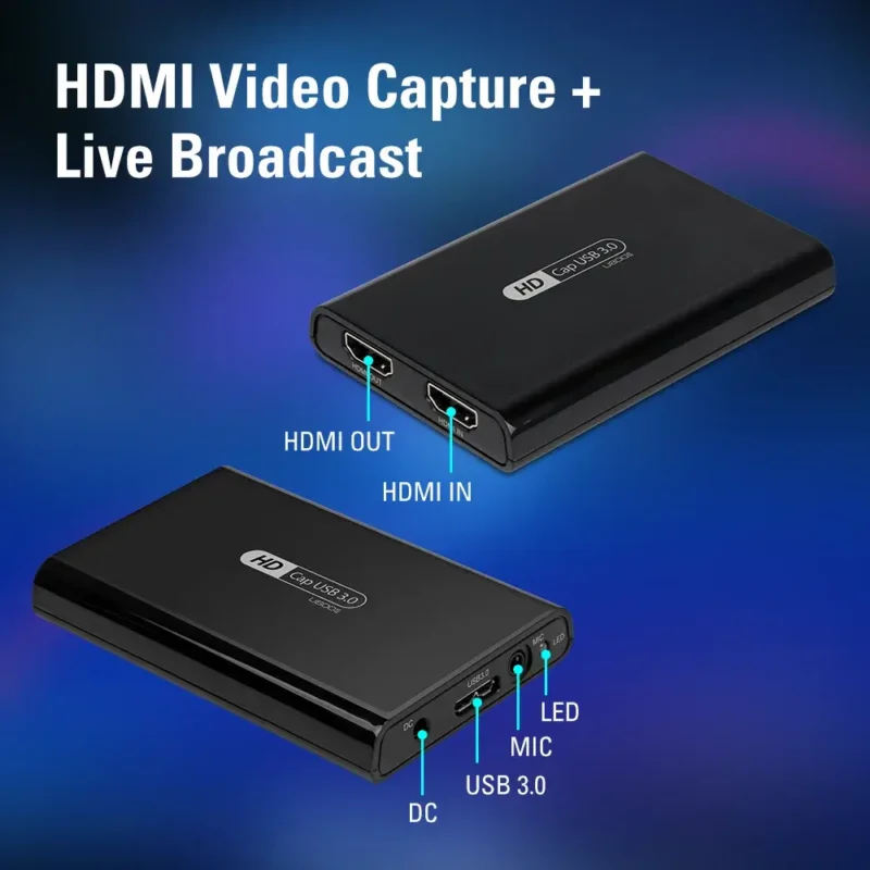 4K USB HDMI Video Capture Card - Live Streaming Record  (U800-II) - Image 5