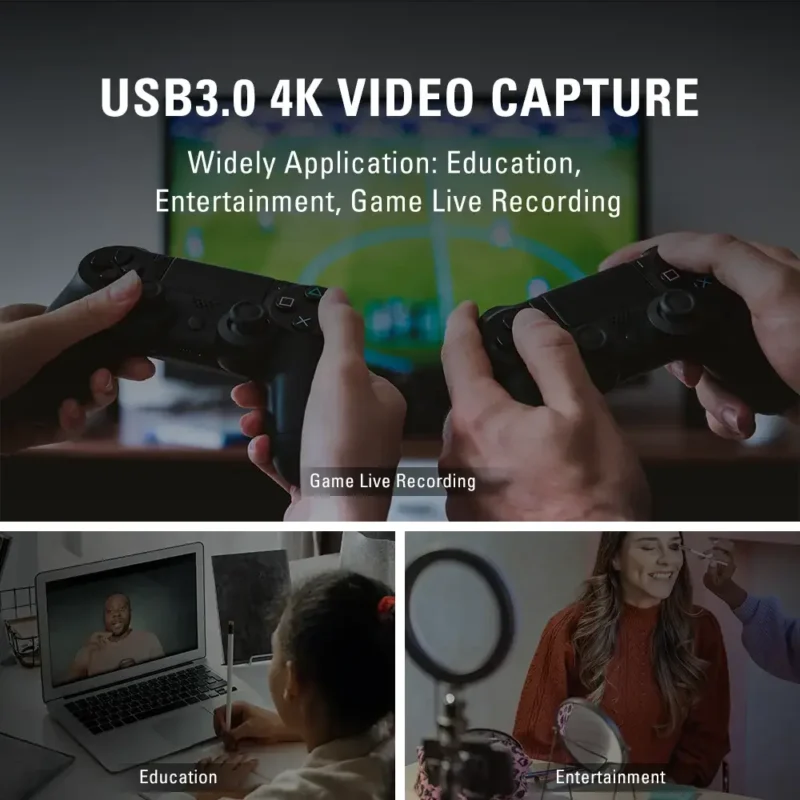 4K HDMI to USB Capture Dongle +  Live Streaming (U900/U900 Pro) - Image 5